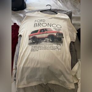 Ford Bronco Vintage Cream Tee